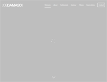 Tablet Screenshot of joedamaso.com